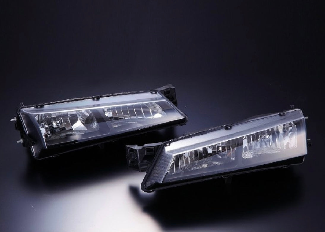 DMAX S14 Silvia crystal headlights (black)