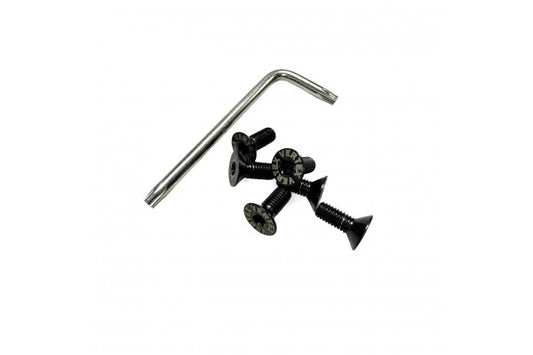 Vertex Titanium Steering Wheel Torx Bolts (BLACK with laser etched vertex logo)