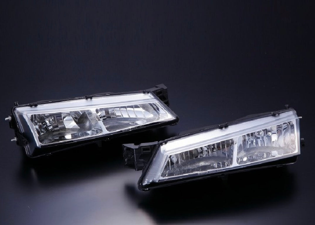 DMAX S14 Silvia crystal headlights (chrome)