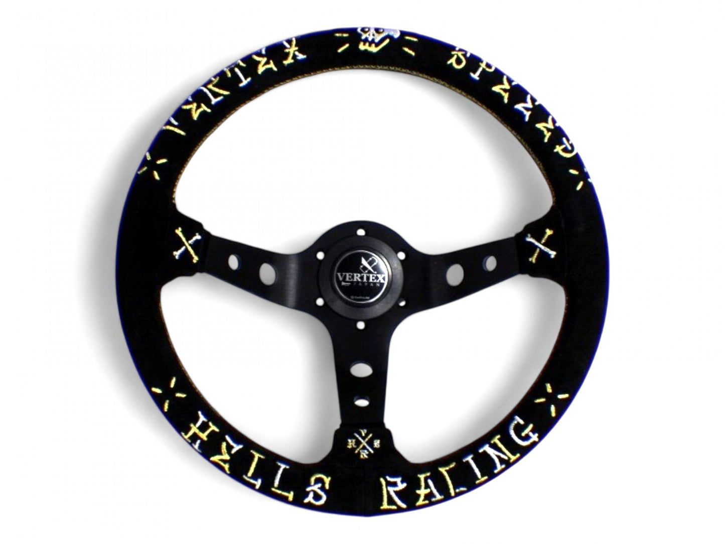 Vertex Speed Steering Wheel Gold/Silver