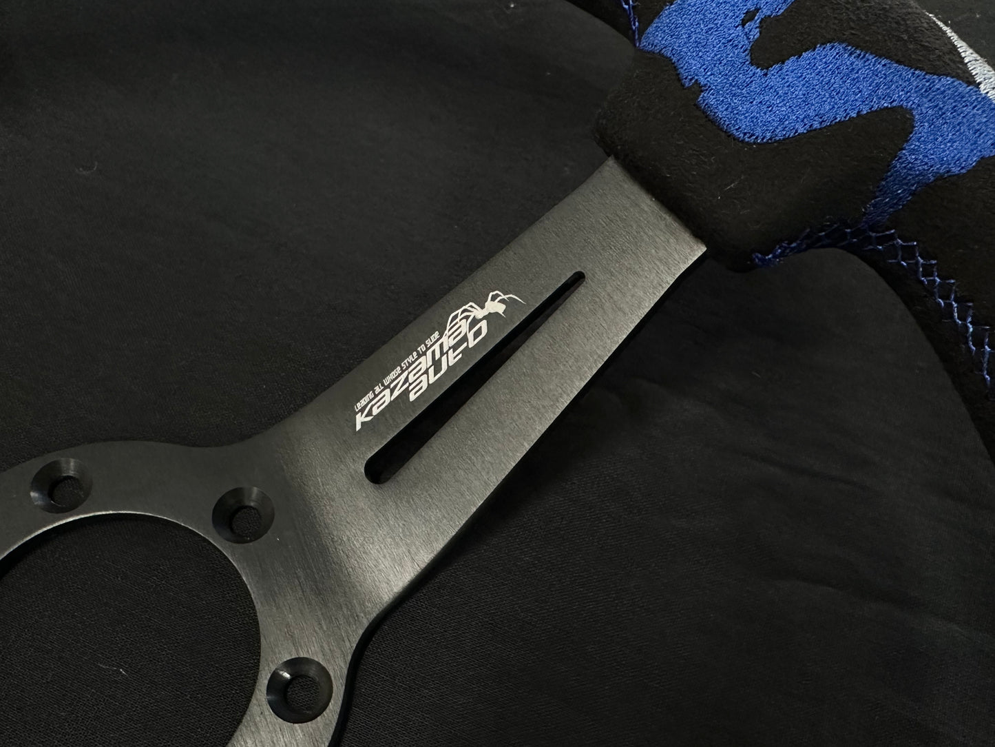 Kazama Auto Steering wheel (Blue)