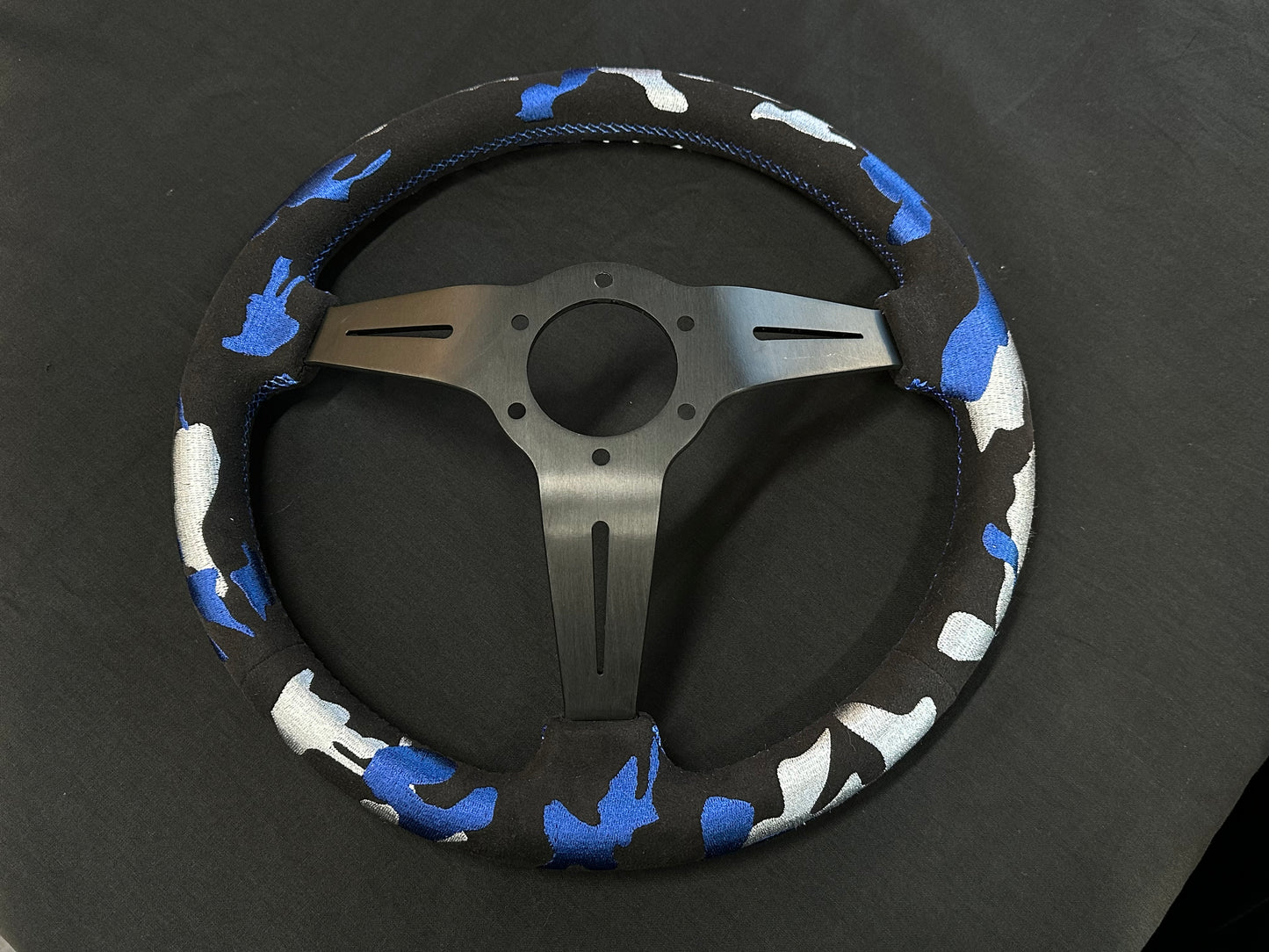 Kazama Auto Steering wheel (Blue)