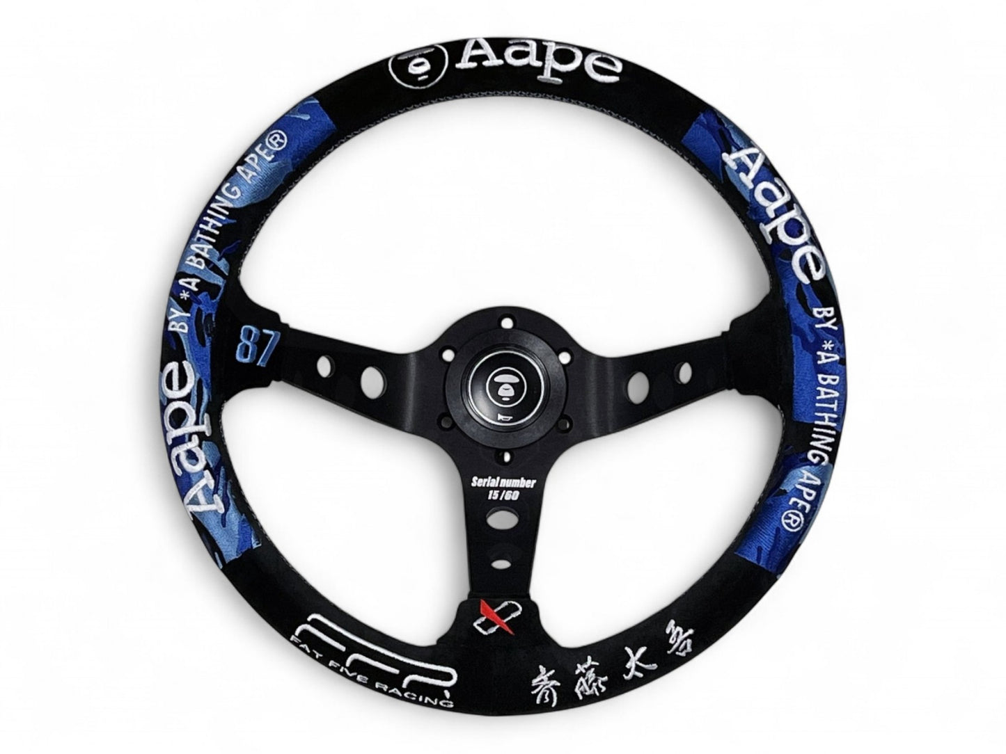 Vertex x BAPE x FFR Steering Wheel