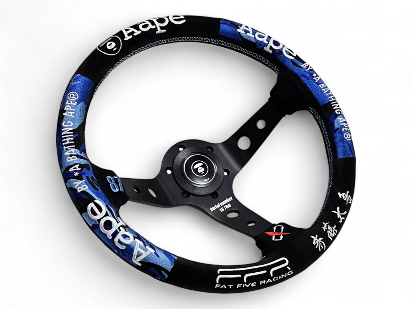 Vertex x BAPE x FFR Steering Wheel