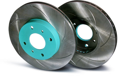 Project Mu slotted FRONT rotors (S14/15)