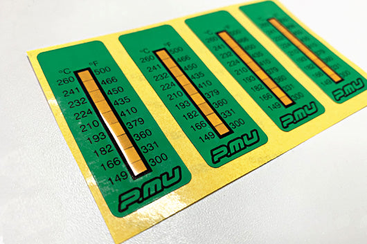 Project Mu calliper temp indicator