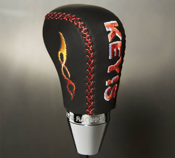 KEY'S RACING FOSSA MAGNA SHIFT KNOB SMOOTH LEATHER