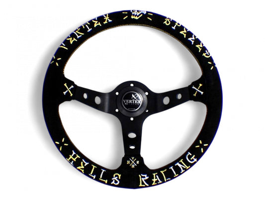 Vertex Speed Steering Wheel Gold/Silver