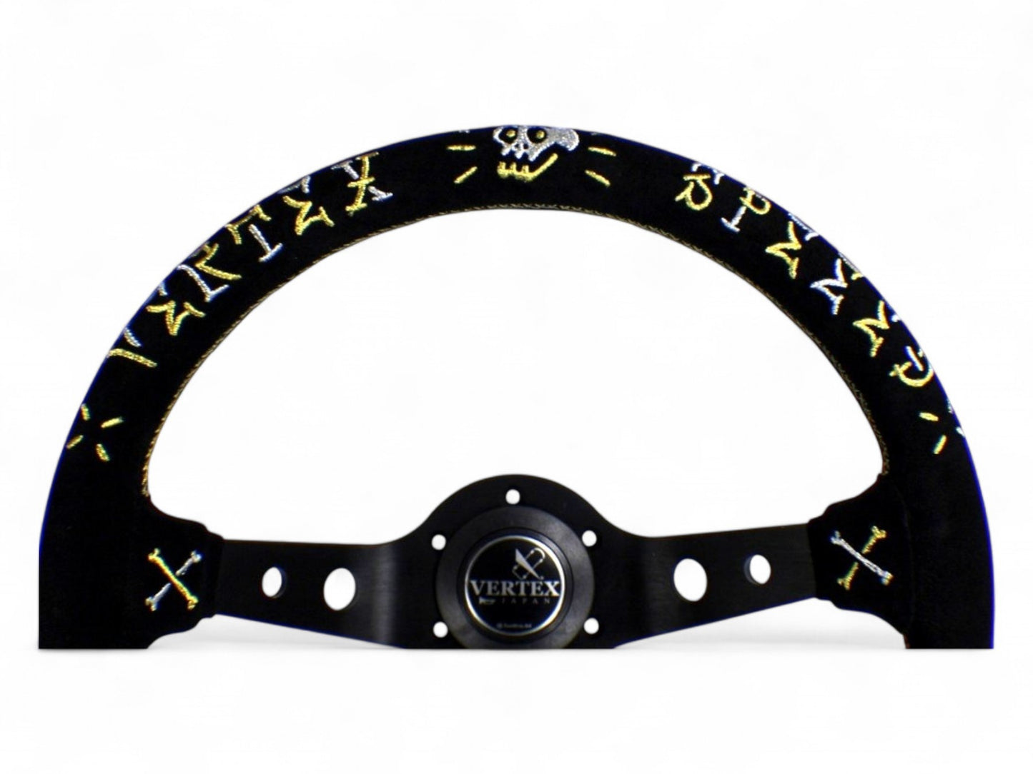 Vertex Speed Steering Wheel Gold/Silver