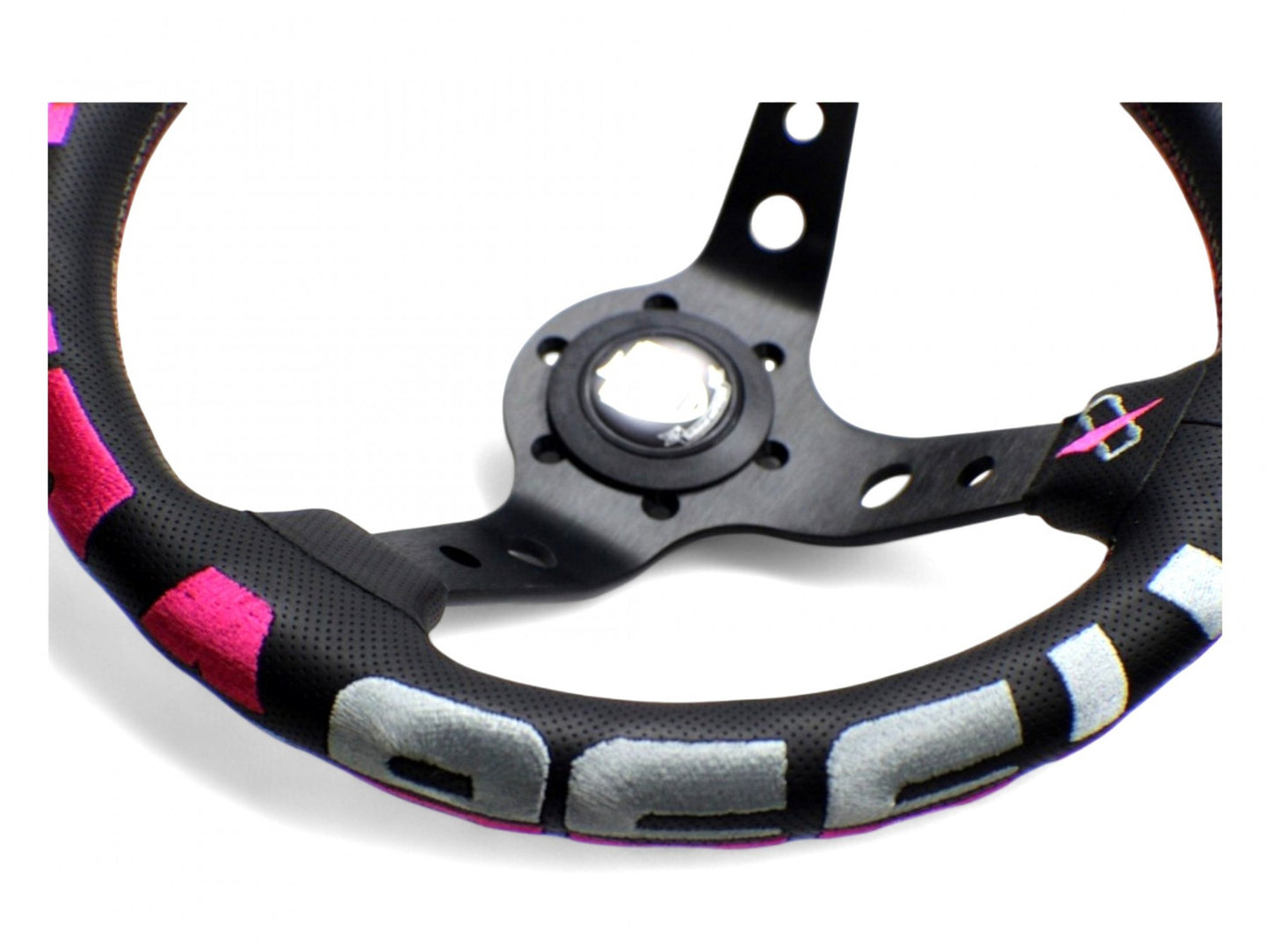 Vertex 1996 Steering Wheel Pink