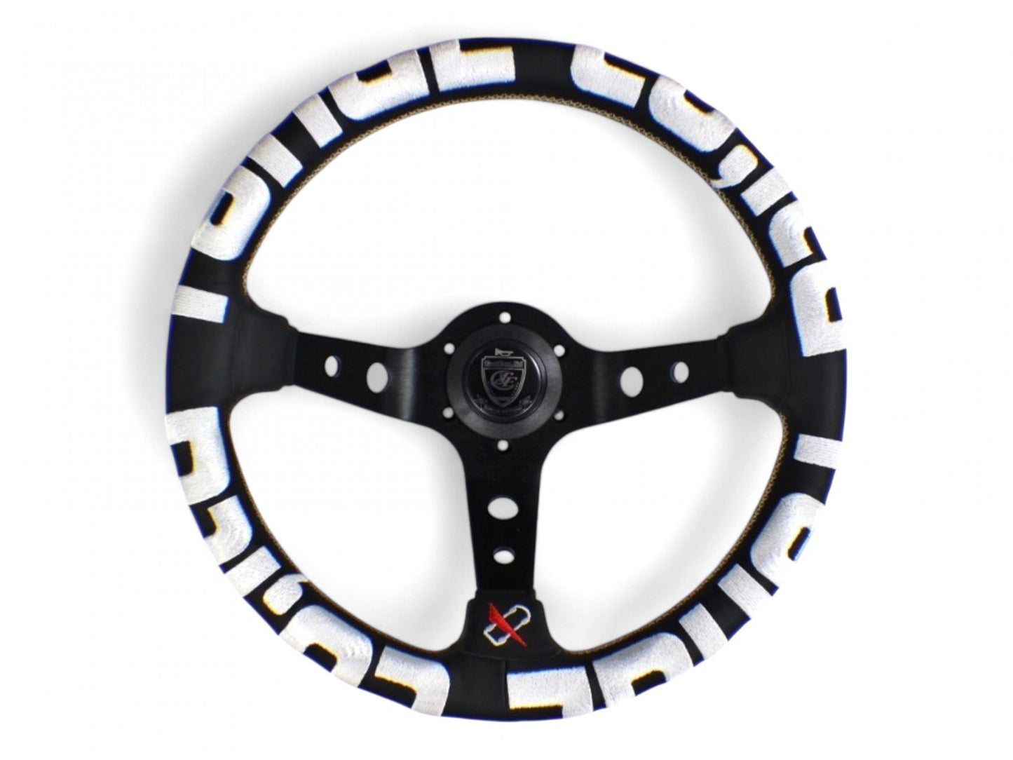 Vertex T&E White Steering Wheel