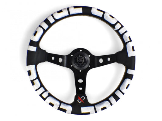 Vertex T&E White Steering Wheel