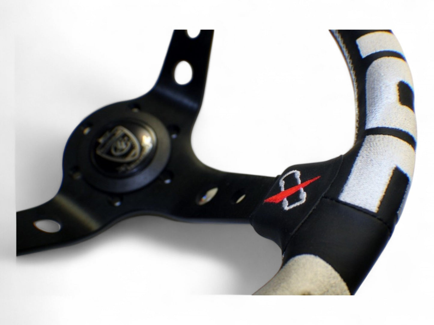 Vertex T&E White Steering Wheel
