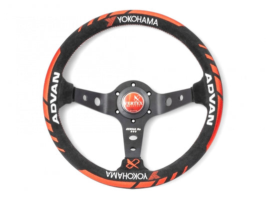 Vertex x Advan Collaboration Steering Wheel (Suede) V2