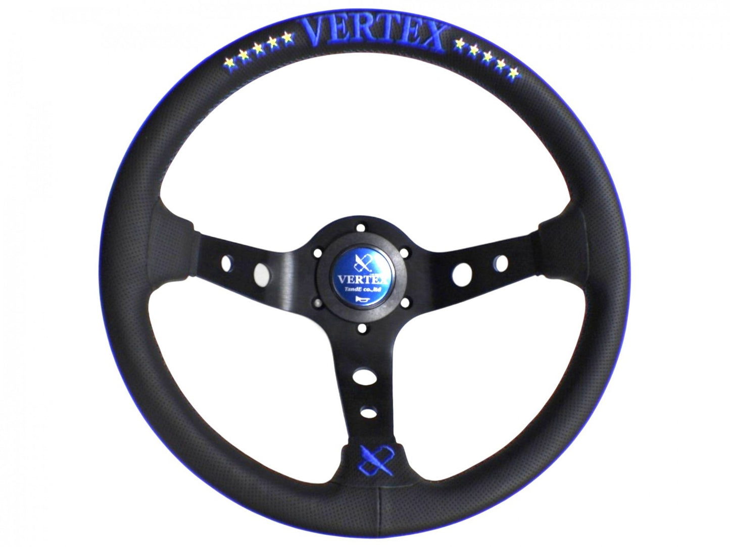 Vertex 10 Star Steering Wheel Blue
